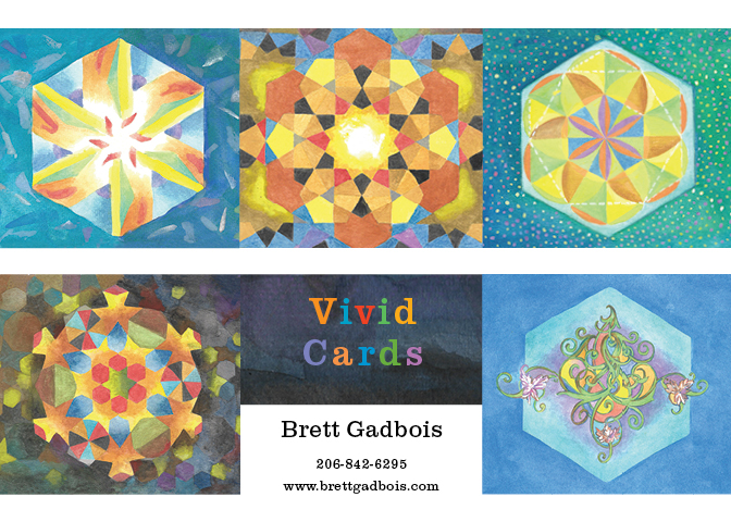 45 5 Vivid Holiday cards 5x7 